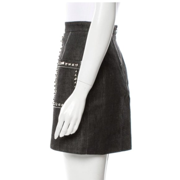 Proenza Schouler Studded Mini Skirt - Picture 2 of 6